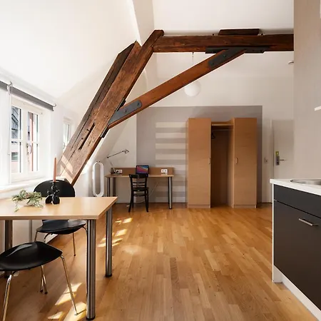 Campuszwei Komfortable Doppelzimmer & Mit Kueche Zentral In Ideal Fuer Business & Langzeitaufenthalte 24h Check In Bis 14 Jahre Uebernachten Kostenlos 3*